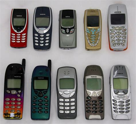 nokia nın eski telefonları